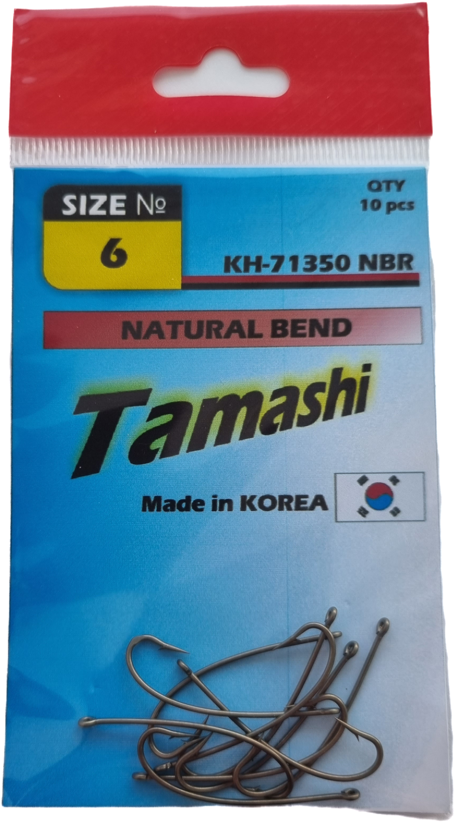 bivaliy_Крючки Tamashi KH - 71350 BR NATURAL BEND 10 шт/уп