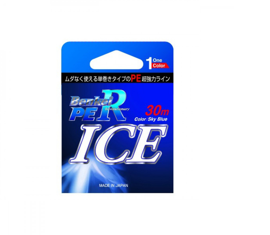 bivaliy_шнур "Benkei ICE/30м/ небесно-голубой/2, 0,235мм/12,6кг/
