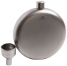 bivaliy_посуда-фляга титан "Titanium hip flask"/150мл/422671/цвет: серый/ #Ti9302