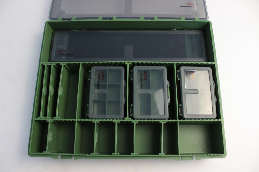 bivaliy_Набор коробок для карповой ловли RapiraX Carp Session Tackle Box