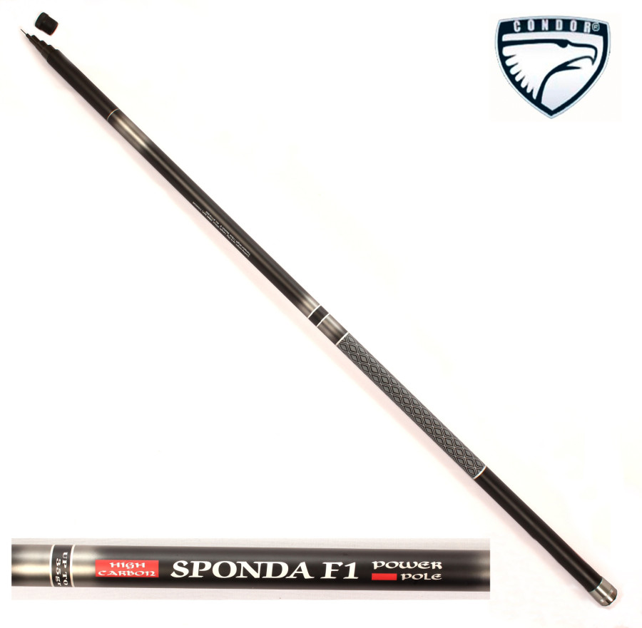 bivaliy_удилище-маховое Condor "Sponda F1" /600см/35гр/ carbon IM-7 / #81119-600
