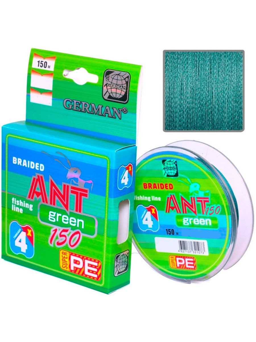 bivaliy_Шнур German ANT Green x4
