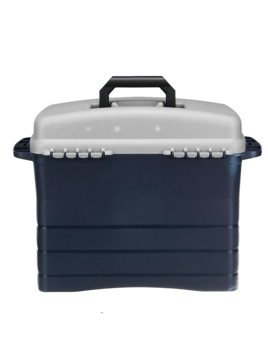 bivaliy_ящик для снастей HS-320 200х320х360 с тремя коробками для приманок/серый/ДМ/