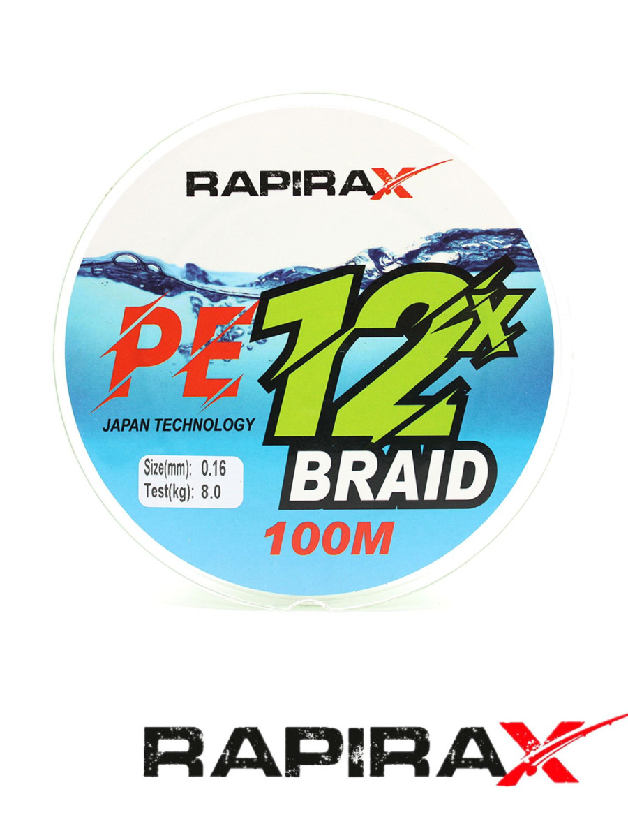 bivaliy_Шнур плетеный RapiraX PE X12 