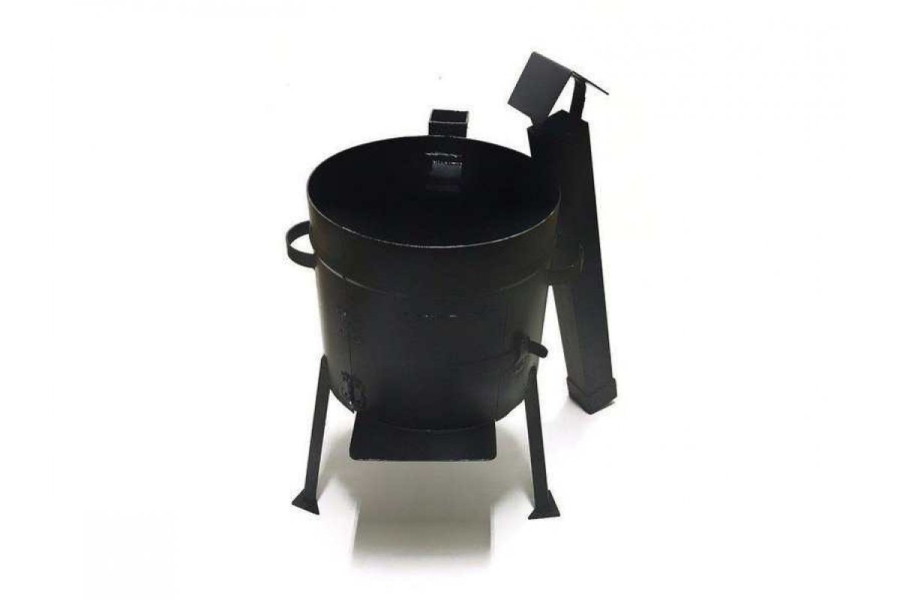 bivaliy_Печь сварные ножки с дверцей и дымоходом