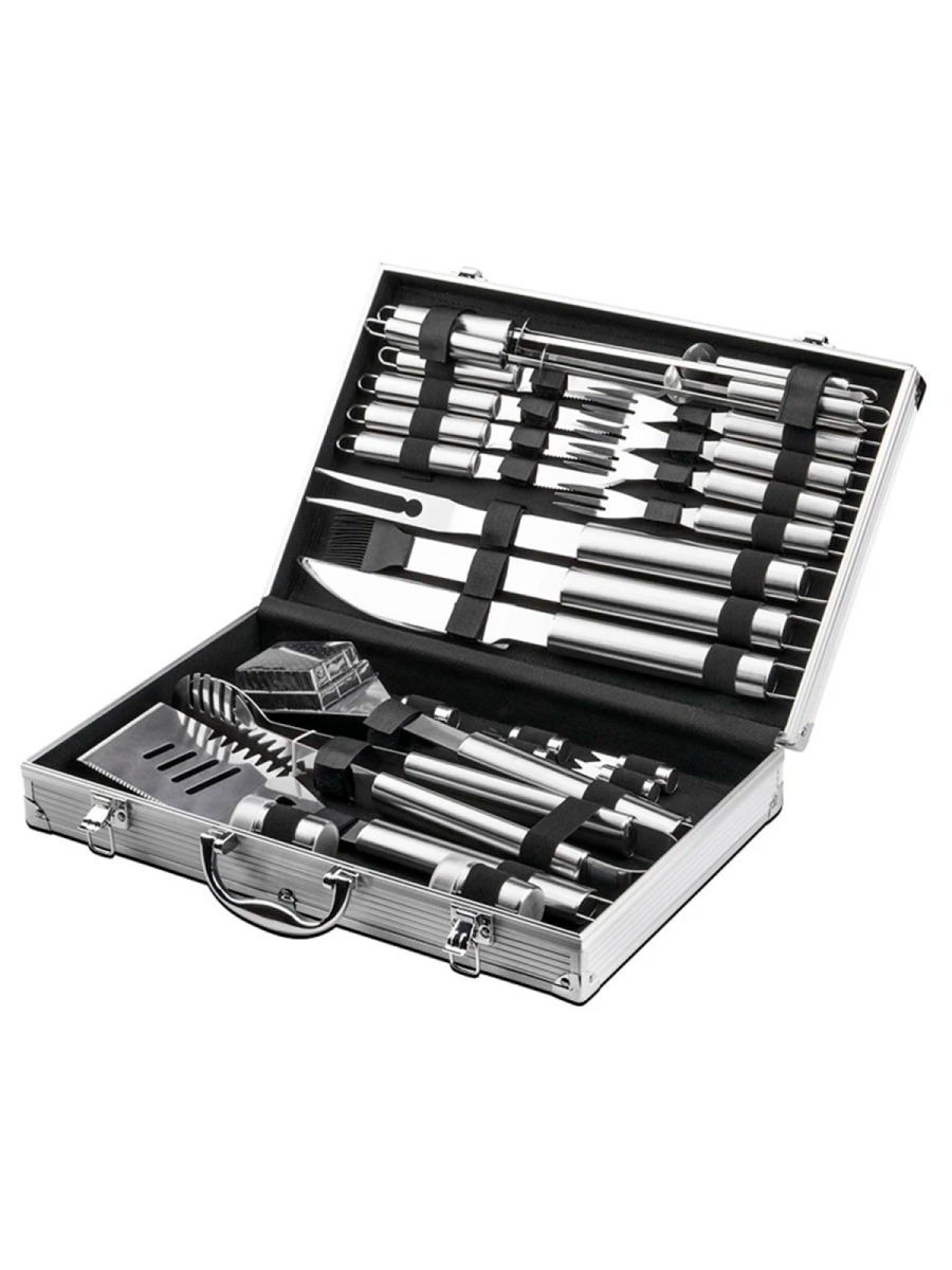 bivaliy_набор для шашлыка/26 предметов/в кейсе/ДМ/