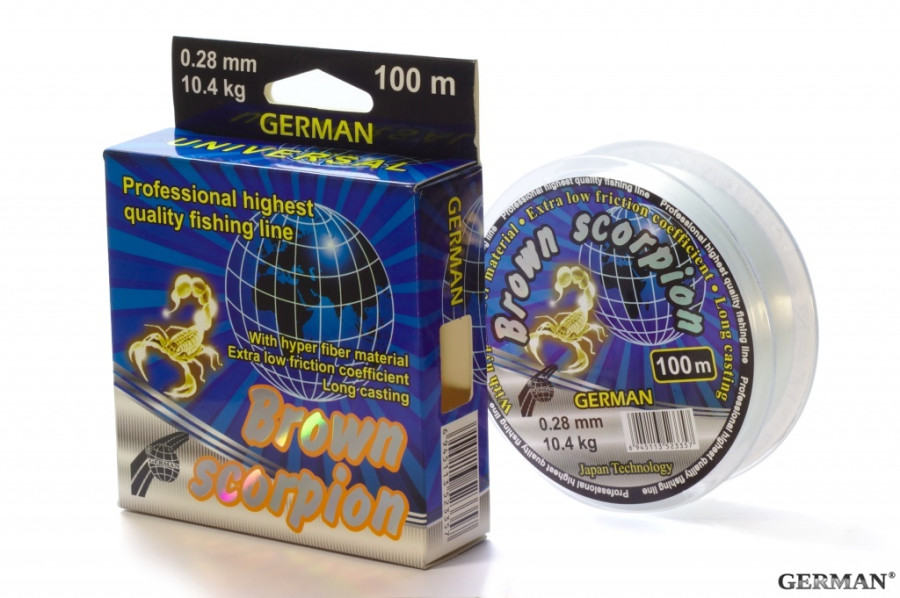 bivaliy_Леска German Brown Scorpion 100м