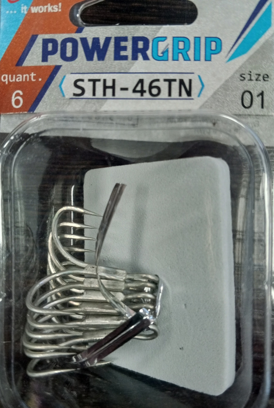 bivaliy_Крючок тройной Stinger PowerGrip STH-46TN (6шт/уп)