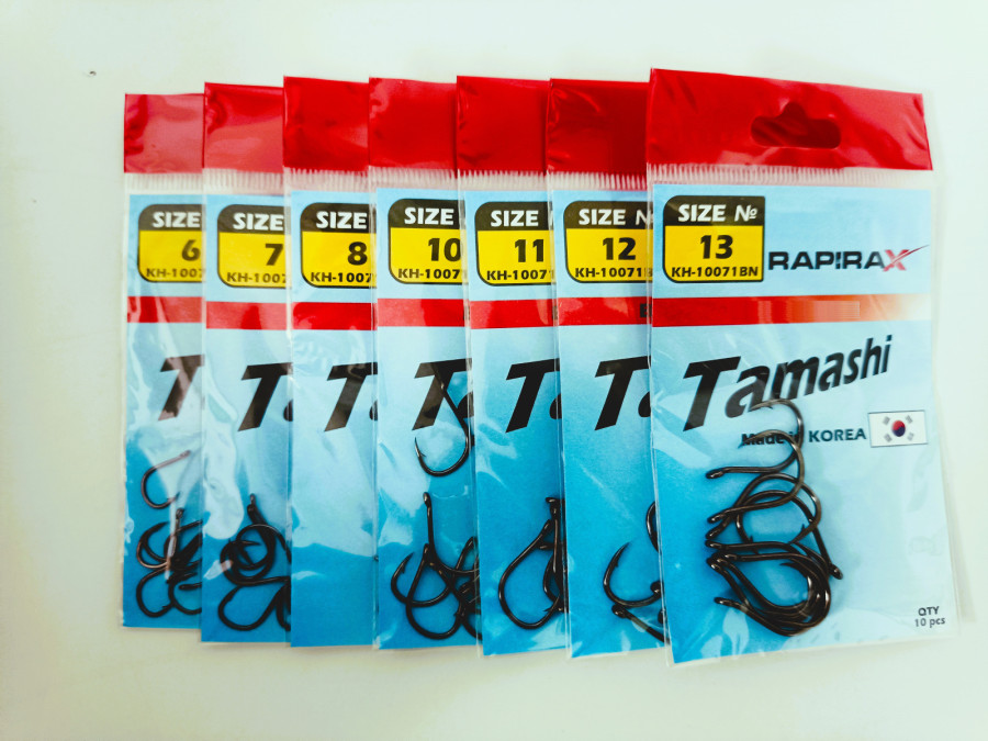 bivaliy_Крючки RapiraX Tamashi KH10071 10 шт/уп