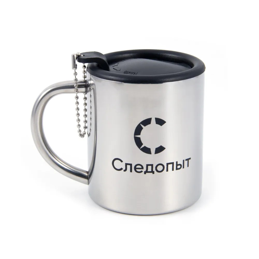 bivaliy_посуда-кружка изотермическая "СЛЕДОПЫТ", 200 мл/100 / #PF-CWS-P61