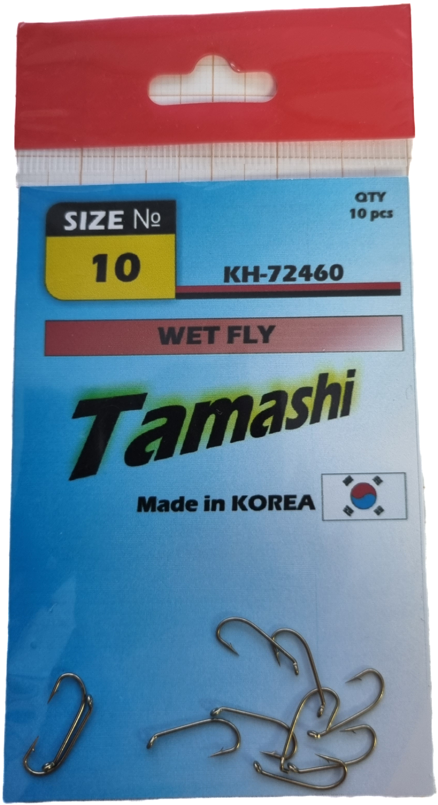 bivaliy_крючки "Tamashi KH - 72460 BR WET FLY №10 10 шт/уп"/ #ССС00003431