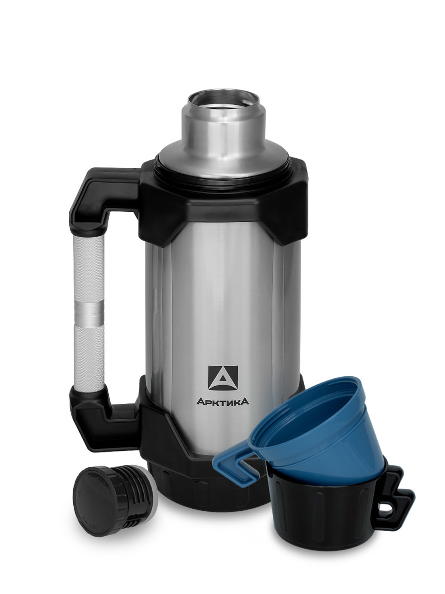 bivaliy_посуда-термос "вакуумный, бытовой, Арктика 1800 мл"/ #110-1800-BL