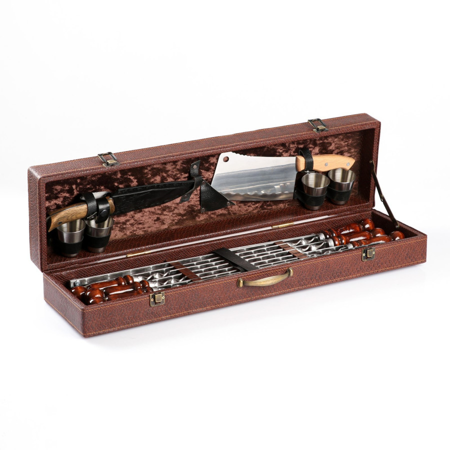 bivaliy_набор-шампуры "в чемодане Элит-М" №11/ #