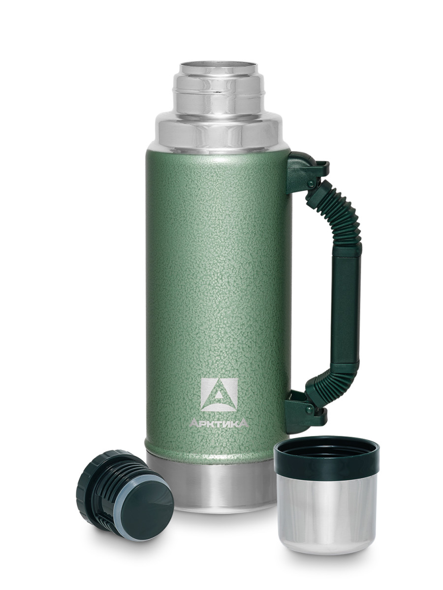bivaliy_термос "вакуумный, бытовой, «Арктика» 1.25 л, /зеленый/#106-1250P-GN