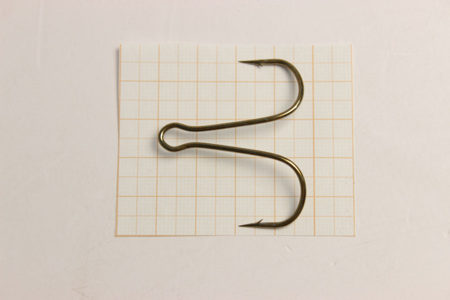 bivaliy_крючок-двойной "SUNFISH Двойник № 3/0 бронза"/ #ССС00006389