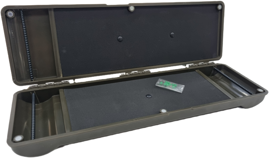 bivaliy_поводочница односторонняя двойная с линейкой "Rig Box 35cm"/ДМ/