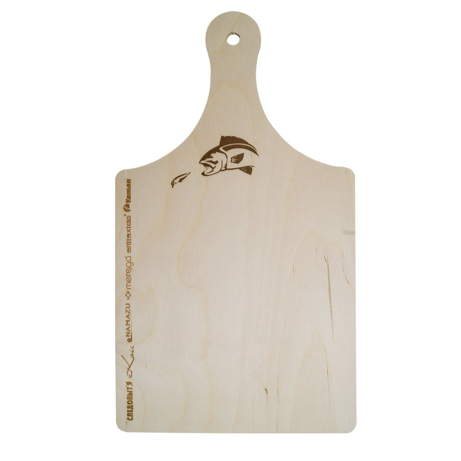 bivaliy_посуда-доска разделочная деревянная 180х6х350 мм, с ручкой/25/50/"/ #PF-CWS-P89