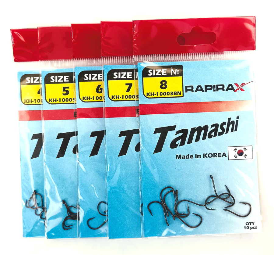 bivaliy_Крючки RapiraX Tamashi 10003 10 шт/уп