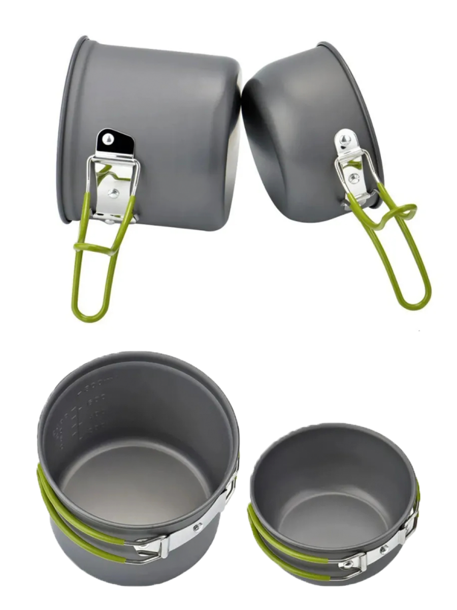 bivaliy_посуда-набор /сет из 5 предметов/ на 1 человека / чехол/ #DS-101/ДМ/