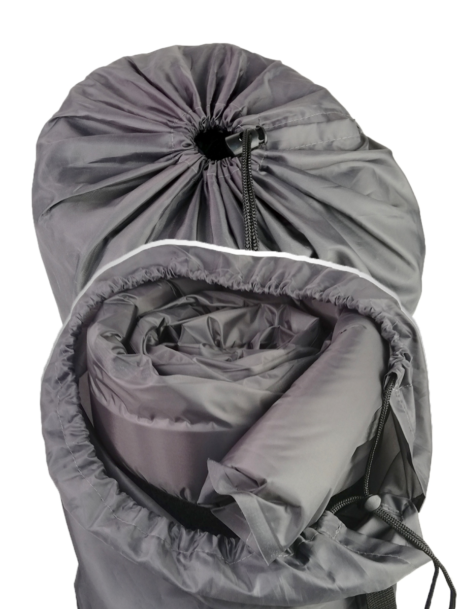 bivaliy_коврик-самонадувающийся "прочий производитель"/серый/200х130х5см/ складной/ #LC-965/ДМ/