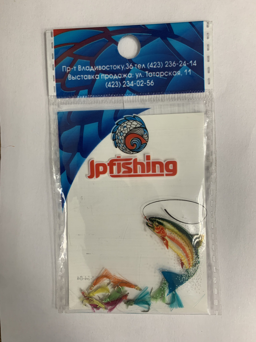 bivaliy_Крючки на зубаря №4 JPFishing 10 шт/уп