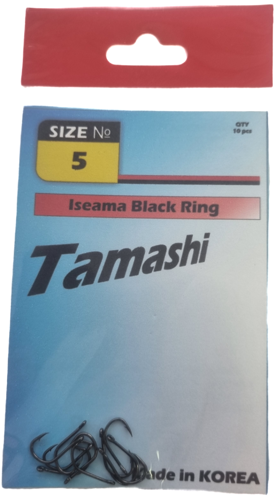 bivaliy_крючки "Tamashi Iseaмa black кольцо №5 10 шт/уп"/ #ССС000003001