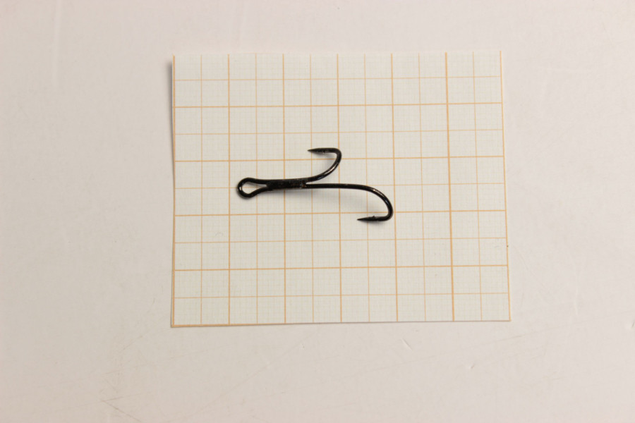 bivaliy_крючок-двойной "SUNFISH № 2/0 чёрный никель разноразмерный"/ #ССС00004237