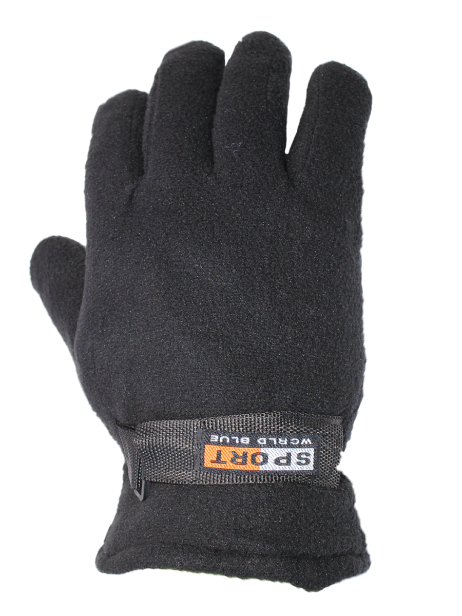 bivaliy_перчатки зимние/черные/мужские/флис/ДМ/ #31145255