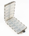 bivaliy_коробка СЧ-4 для рыболовных мелочей ДЫМКА/20 отделений/150*85*35мм/010.9225