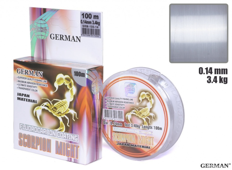 bivaliy_Леска German Scorpion Might флюорок 100м
