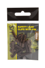 bivaliy_клипса "Nautilus Safety lead clips with pin Brown"/ #256 493